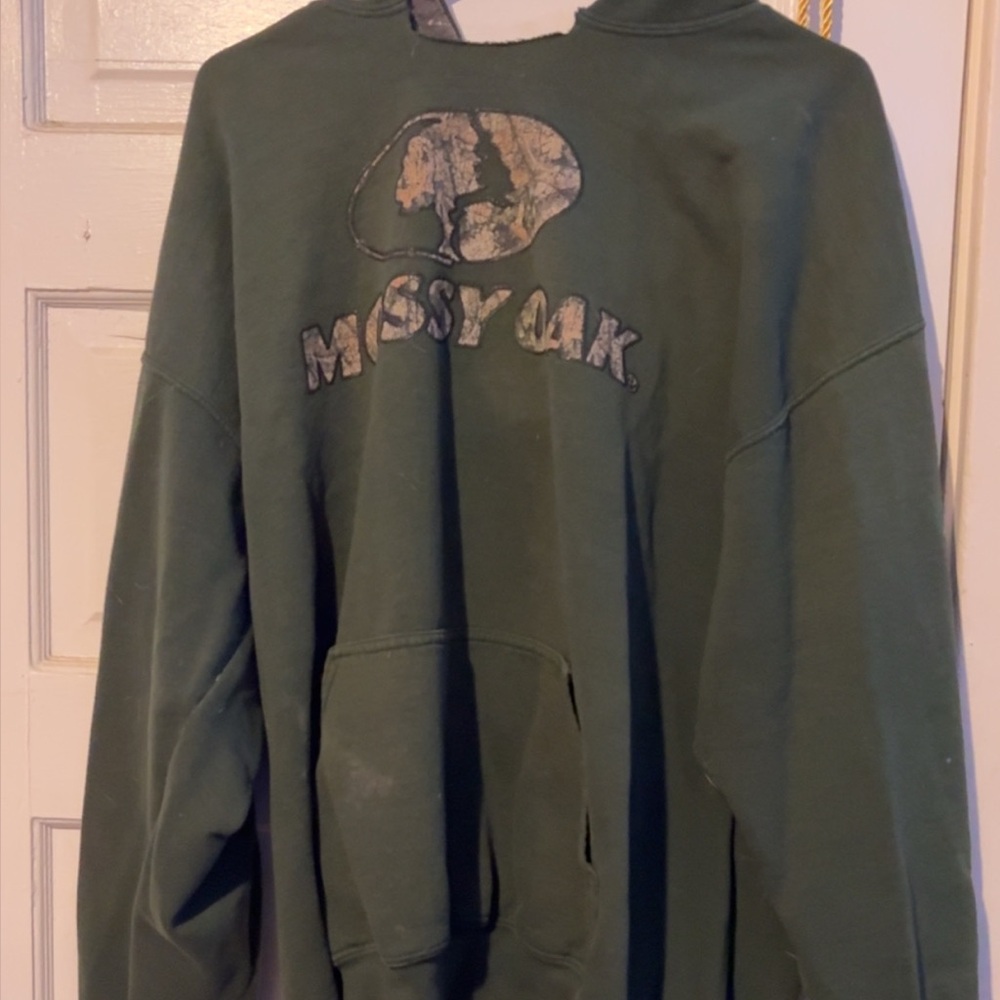 Mossy Oak Dark Green Crewneck Sweater